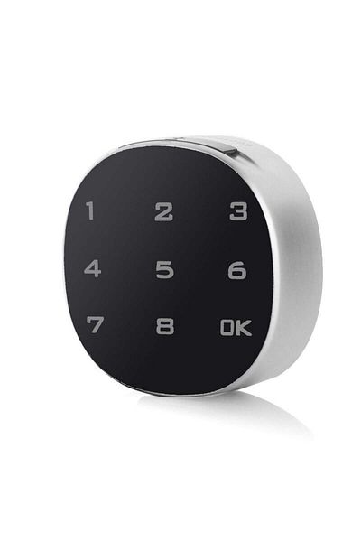 TECHSTAR ® Smart Lock, Digital Touch Screen, 20mm, Alarm, Code, CR2023 and MicroUSB Power Supply