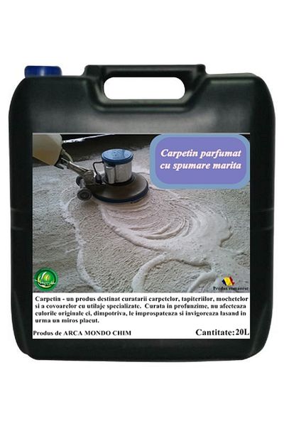 ARCA LUX Solutie pentru covoare Carpetin parfumat cu spumare marita, Bidon 20L