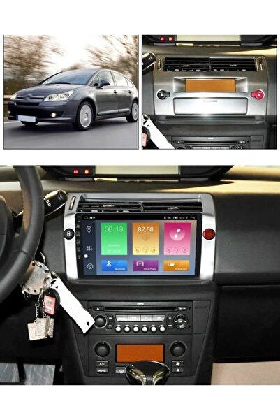 drivetec Citroen C4 2005-2012 uyumlu Android Sistem 8gb ram 128gb hafıza Carp...