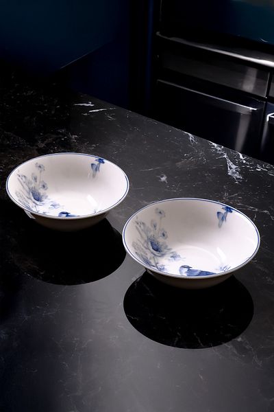 Güral Porselen 1891 Set of 2 Salad Bowls 19 cm