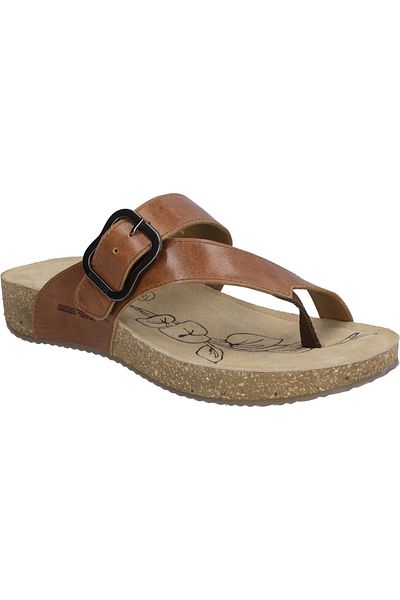 Josef Seibel Tonga 77 | Zehentrenner für Damen | Bej Tonga 77, cămilă