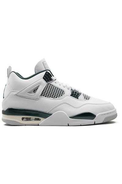 JORDAN Air Jordan 4 "Oxidized Green" Men's Sneakers – White & Dark Green