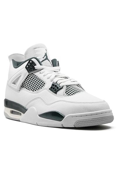 JORDAN Air Jordan 4 "Oxidized Green" Men's Sneakers – White & Dark Green