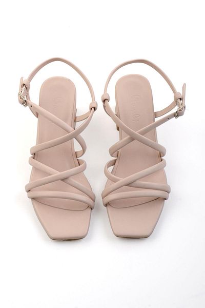 Bambi Beige Women's Sandals K05124002709