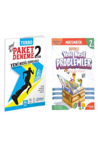 MODEL EĞİTİM YAYINCILIK 2. Sınıf Turbo Paket Deneme Ve Yeni Nesil Problemler