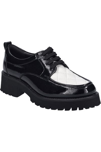 Josef Seibel Sallina 01 | Halbschuh für Damen | Schwarz Sallina 01, schwarz-weiss