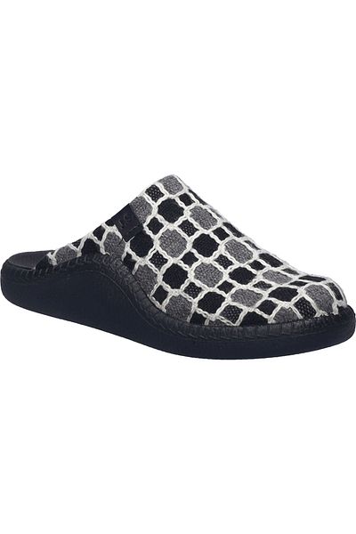 Josef Seibel JOSEF SEIBEL Monaco D 03 | Hausschuh für Damen | Schwarz Monaco D 03, schwarz-multi