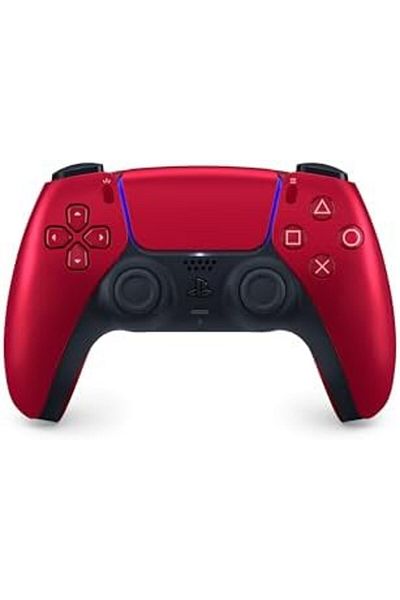 Playstation 5 وحدة تحكم لاسلكية DualSense باللون الأحمر البركاني