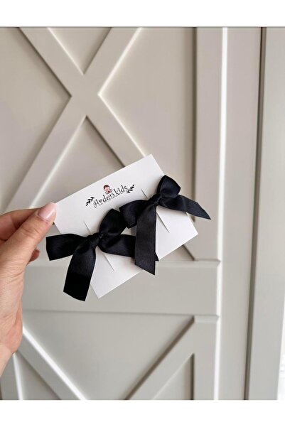 ArdenKids 2'li Siyah Ribbon Toka