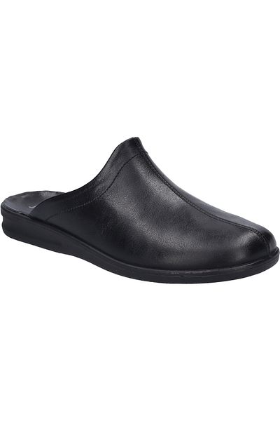 Josef Seibel Belfort 450 | Hausschuh für Herren | Schwarz Belfort 450, schwarz