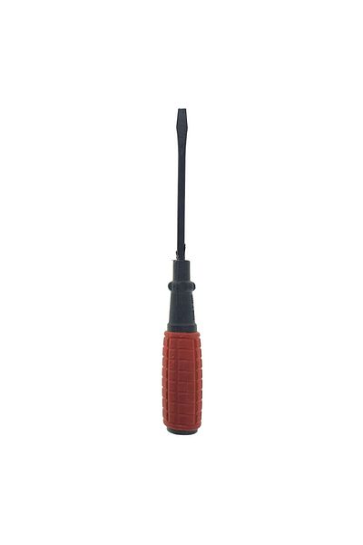 bossini Straight screwdriver 185mm, with 4.7mm wide tip, 88mm shaft, 97mm insulated handle