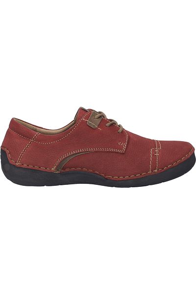 Josef Seibel Fergey 41 | Halbschuh für Damen | Rot Fergey 41, rot-kombi