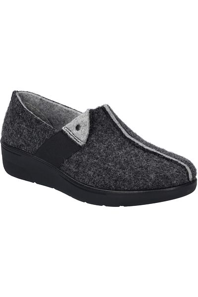 Josef Seibel Tara 10 | Hausschuh für Damen | Grau Tara 10, anthrazit