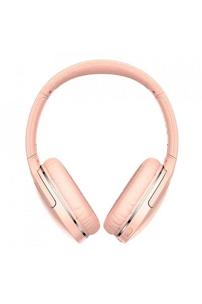 Baseus Bluetooth Wireless Noise Reduction Headphones - (NGTD010304) - Pink