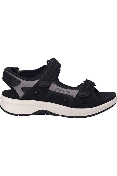Josef Seibel Estelle 02 | Sandale für Damen | Schwarz Estelle 02, schwarz-grau