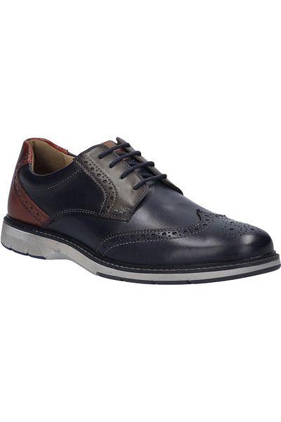 Josef Seibel Stuart 07 | Halbschuh für Herren | Blau Stuart 07, ocean-multi