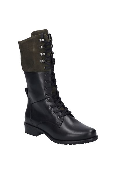 Josef Seibel Chiara 09 | Stiefel für Damen | Schwarz Chiara 09, schwarz-oliv