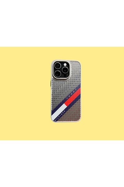 Tommy Hilfiger Phone case compatible with iPhone 16 PRO MAX Gray, Red, Blue