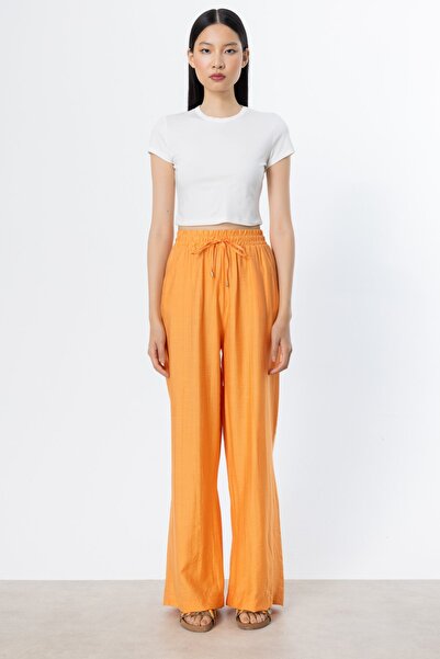 ON Pantaloni largi cu talie elastică