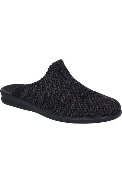 Josef Seibel Belfort 123 | Hausschuh für Herren | Schwarz Belfort 123, schwarz