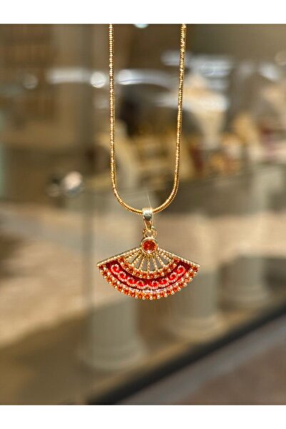 luxyansımalar قلادة المروحة الحمراء