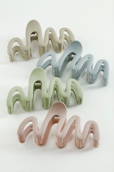 LiderGlobal Zigzag Colorful Peg Buckle 10cm