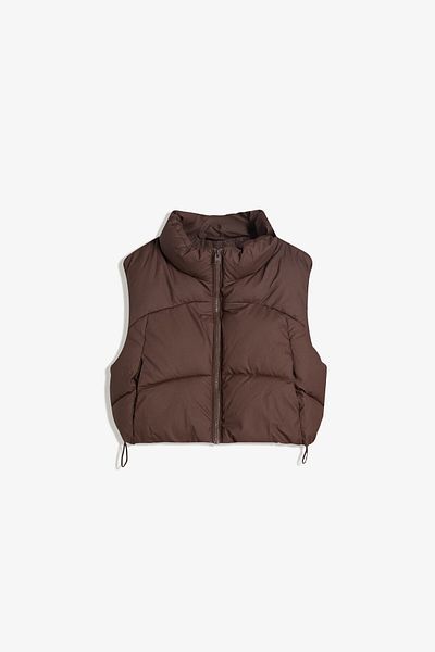 Bershka Cropped puffer gilet