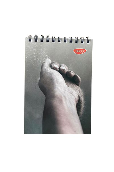 daço Daco A5 Spiral Notepad, Size 21x15 cm, 80 Sheets