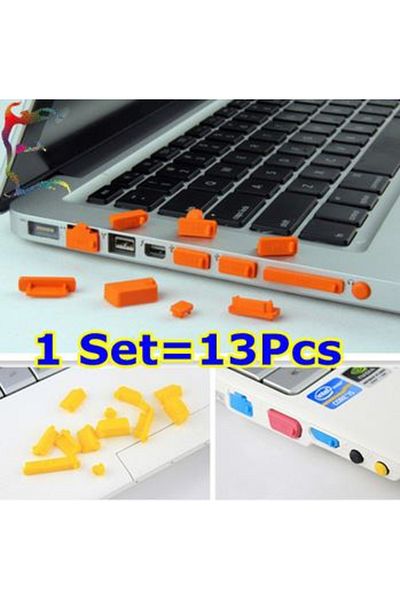 OEM Capace de silicon anti-praf pentru mufe de notebook - CSAMN12