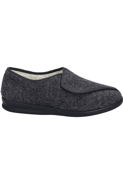 Josef Seibel JOSEF SEIBEL Belfort 85 W | Hausschuh für Herren | Grau Belfort 85 W, anthrazit