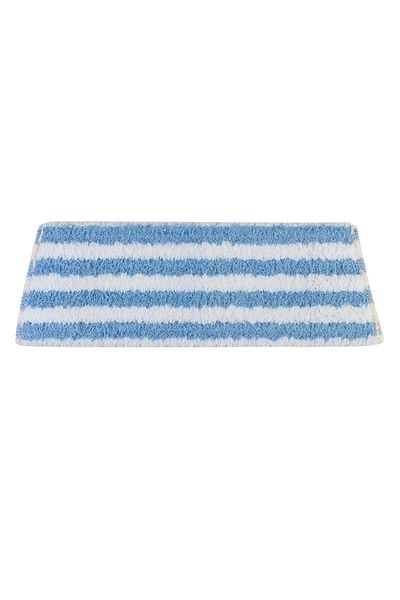 Vileda Activemax 00665 Flat Mop Refill, Microfiber And Cotton, White With Blue
