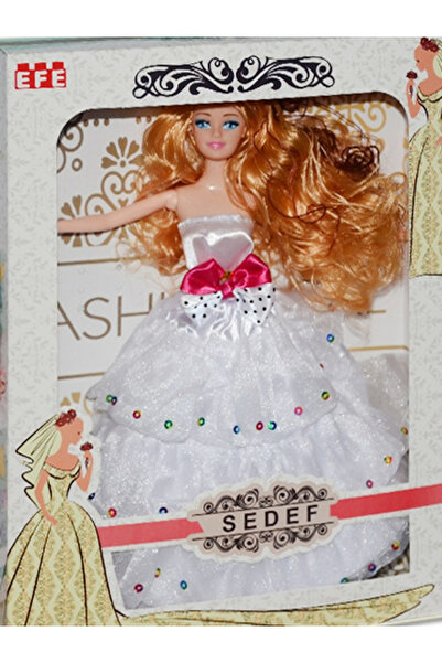 CEBECİ TİCARET Oyuncak Barbi Gelin Bebek Efe Toys