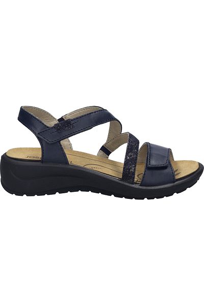 Josef Seibel Annecy 12 | Sandale für Damen | Blau Annecy 12, dunkelblau-kombi