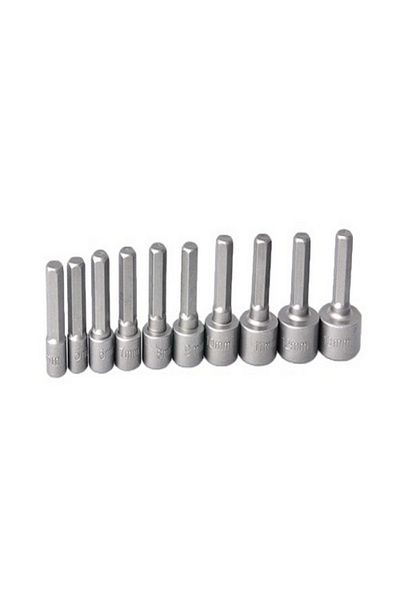 Onsite 10-Piece Mill Socket Head Metric Measurement Nutdriver Set