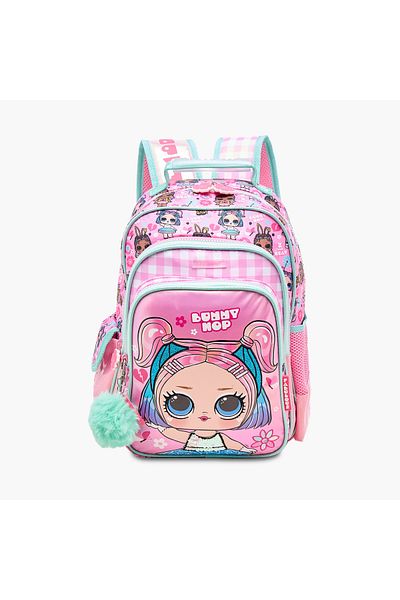 MGA L.O.L. Surprise! Print Backpack with Adjustable Shoulder Straps - 14 inches