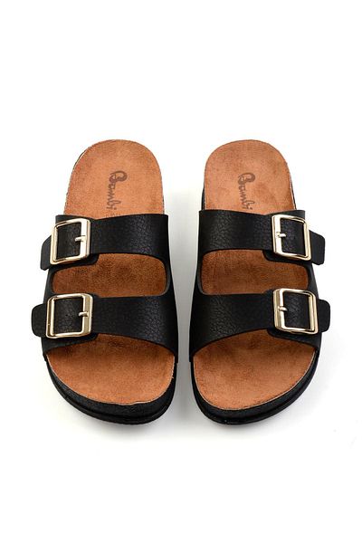 Bambi Black Women's Slippers K04133111109