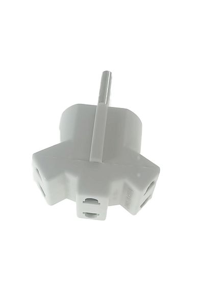 OEM Triple plug, 16A, 250V, white
