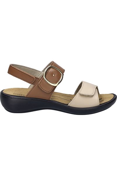 Josef Seibel JOSEF SEIBEL Ibiza 12 | Sandale für Damen | Beige Ibiza 12, creme-cognac