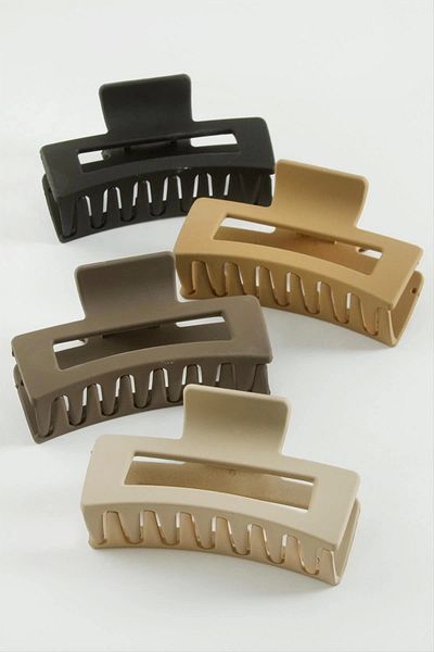 LiderGlobal Rectangular Colored Latch Buckle 8 cm
