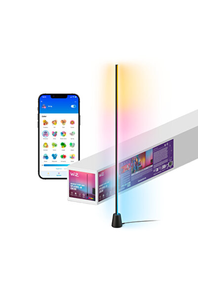 Wiz Gradient Zemin Lambası - Siyah (140 cm)