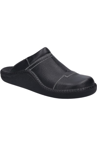 Josef Seibel Monaco H 13 | Hausschuh für Herren | Schwarz Monaco H 13, schwarz