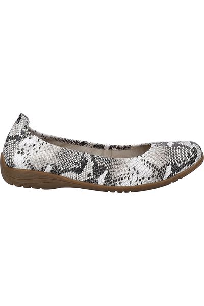 Josef Seibel JOSEF SEIBEL Fenja 01 | Ballerina für Damen | Weiß Fenja 01, weiss-schwarz