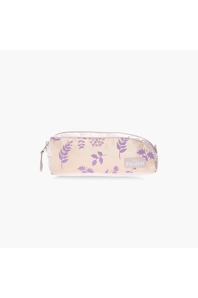 Disney Frozen Print Pencil Pouch with Zip Closure