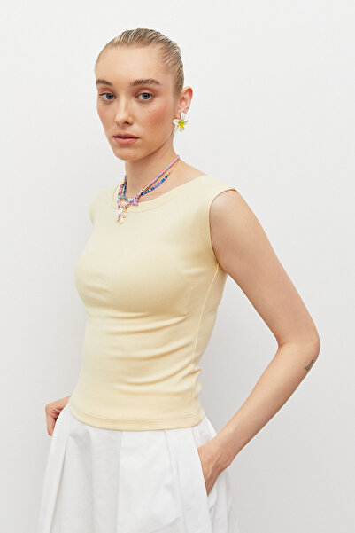 urban focus Boat Neck T-Shirt