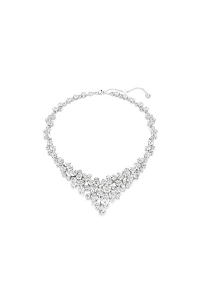 Swarovski Constella Kolye, Karışık kesimler, Toka, Beyaz, Rodyum kaplama