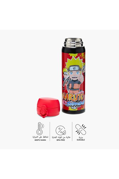 TV TOKYO Naruto Print Double Wall Water Bottle - 450 ml