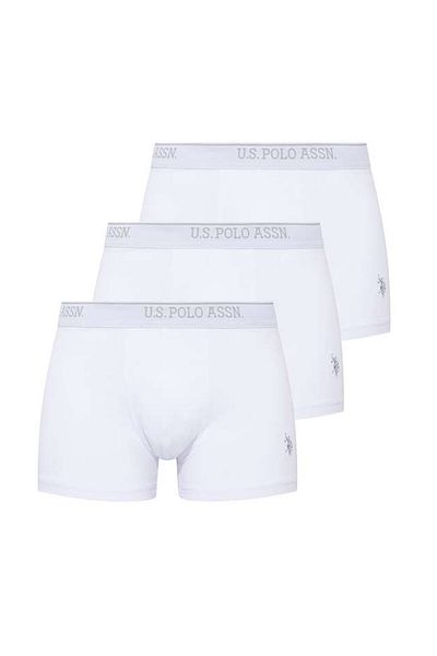 U.S. Polo Assn. Мъжки боксерки с 3 колана, бродирани, памучни и ликра