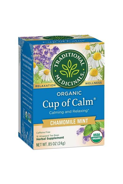TRADITIONAL MEDICINALS Tm Cup Of Calm 16 Tea : 00017