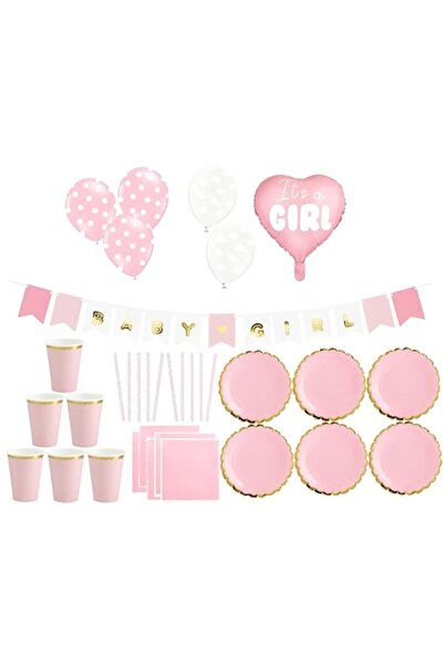 ideal STORE Set decoratiuni pentru petrecere It's a Girl