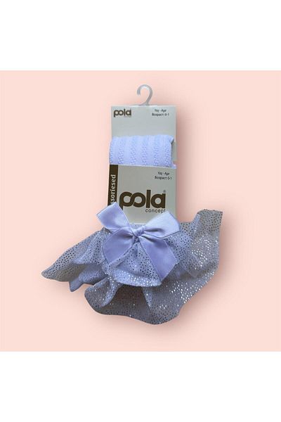 Pola Girls' Accessory Cotton Pantyhose No.4